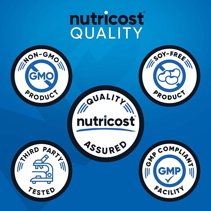 Nutricost Mass Gainer Cookies N Cream Flavor, 6.9 LBS, 50 Grams of Protein Per Serving - Non-GMO