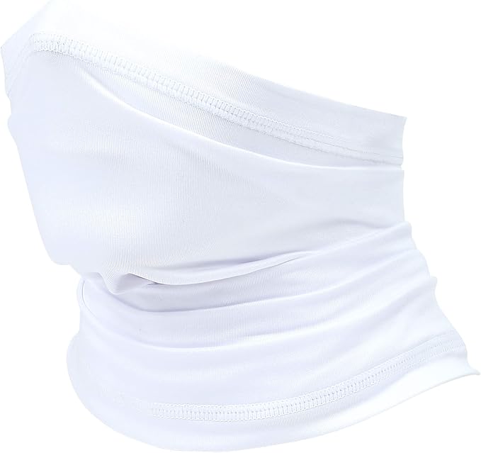 UV Protection Cooling Neck Gaiter Face Mask Scarf for Men - Windproof Neck Cover Bandana Neck Warmer Mask