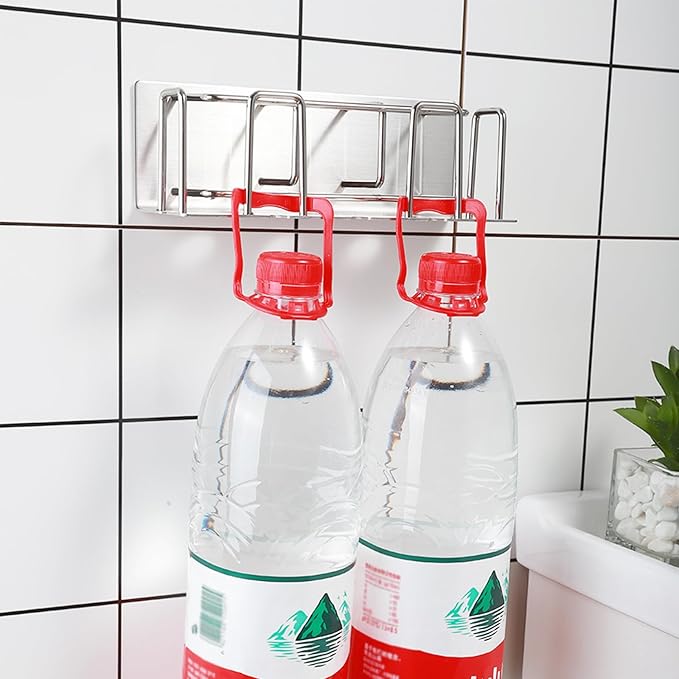 HANZE Toothbrush and Toothpaste Holder Wall Mounted – Space-Saving Bathroom Organizer