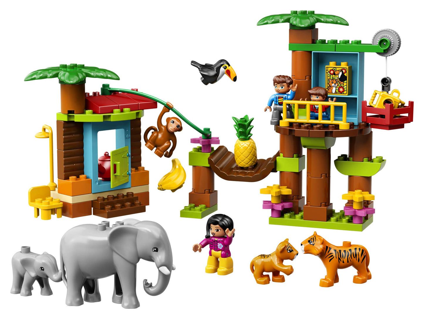 LEGO DUPLO Town Tropical Island 10906 Exclusive Building Bricks (73 Pieces)