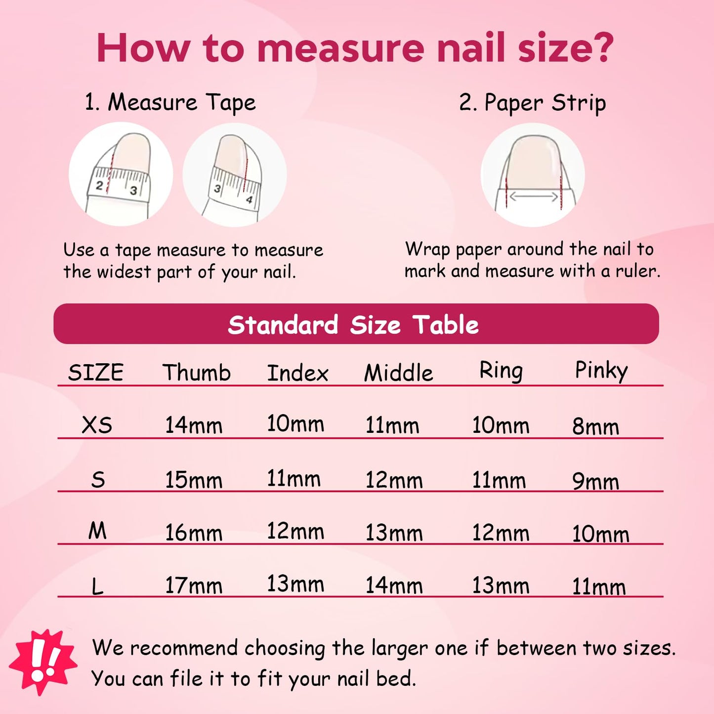 Tesytto Handmade Press on Nails Almond Shape Glossy Reusable False Nails for Nail Art (Burgundy Bloom Gem, M)