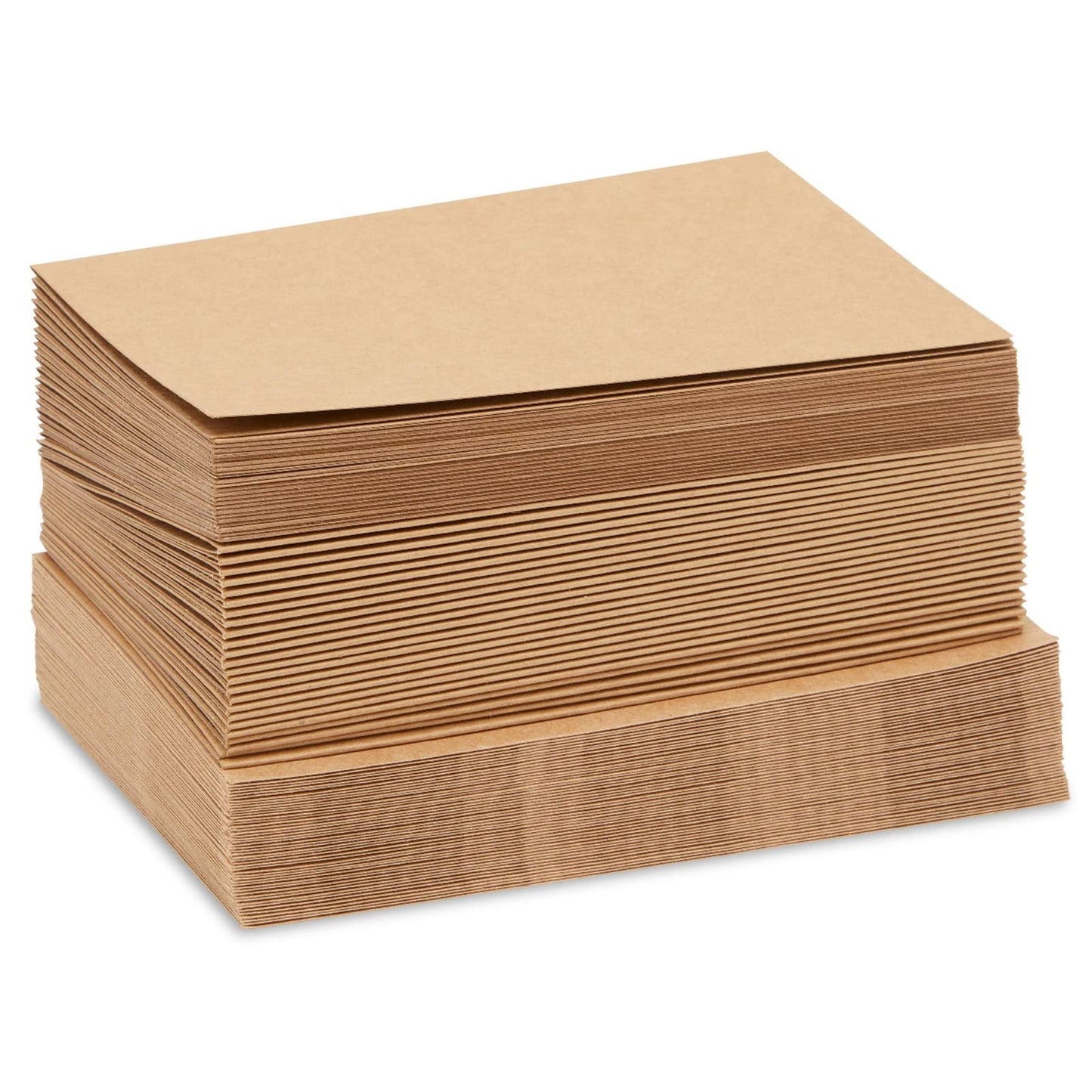 Sustainable Greetings Wedding Card Set - 48 Count, 4 x 6 In Brown Kraft Cardstock - Blank Greeting Notes & Envelopes for DIY Invitations & Birthday Wishes