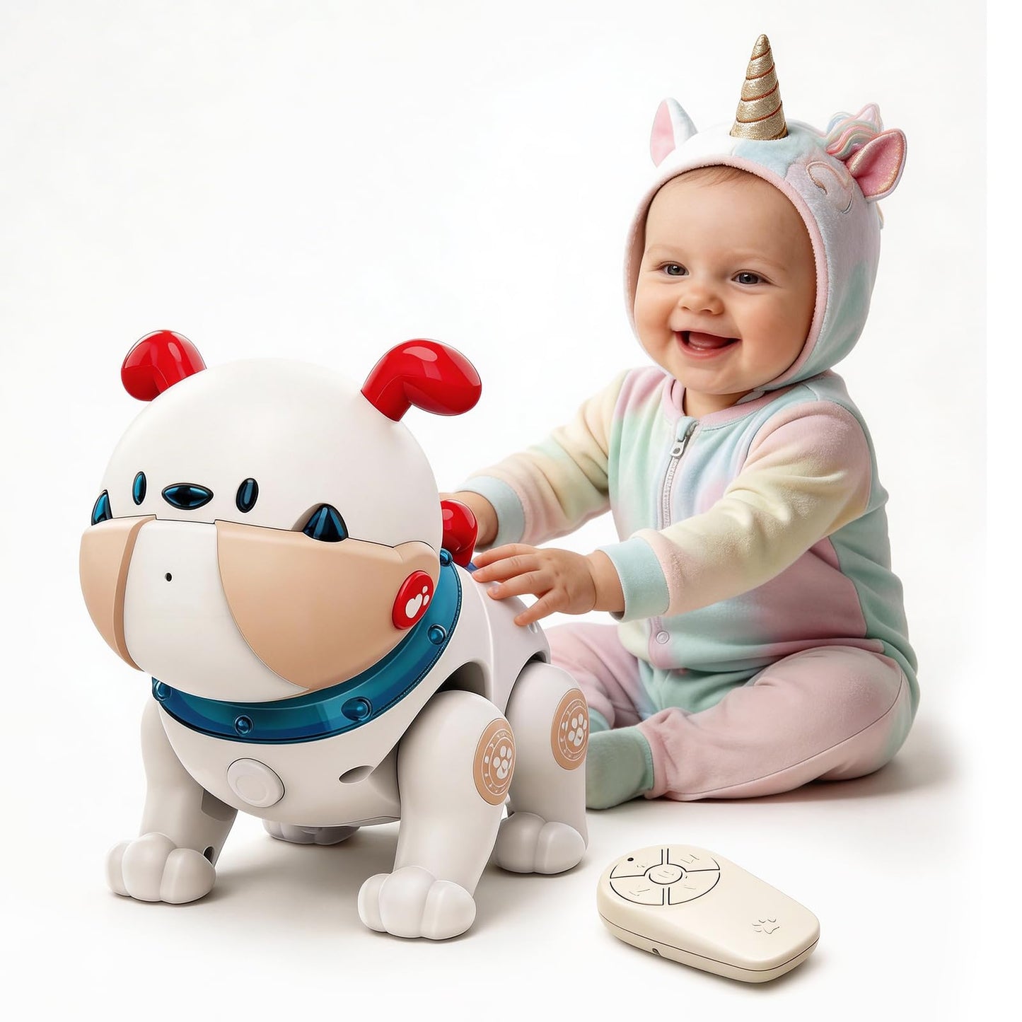 great dachong Baby Toys for 6-12 Months: Musical Crawling Dog Toy with Dancing, Recording & Lights, First Birthday Gift for Boys & Girls, Tummy Time Sensory Toy for Toddlers 1-3