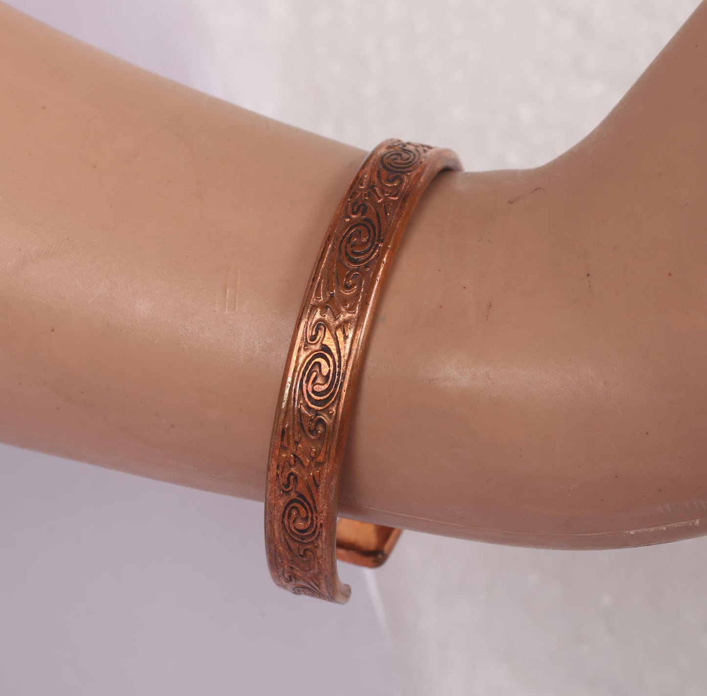 Touchstone copper bracelets | gift for men women |adjustable 100% pure solid real magnetic jewelry | handmade bracelet set combo | rope braided tibetan bangles. Set of 3 different designs