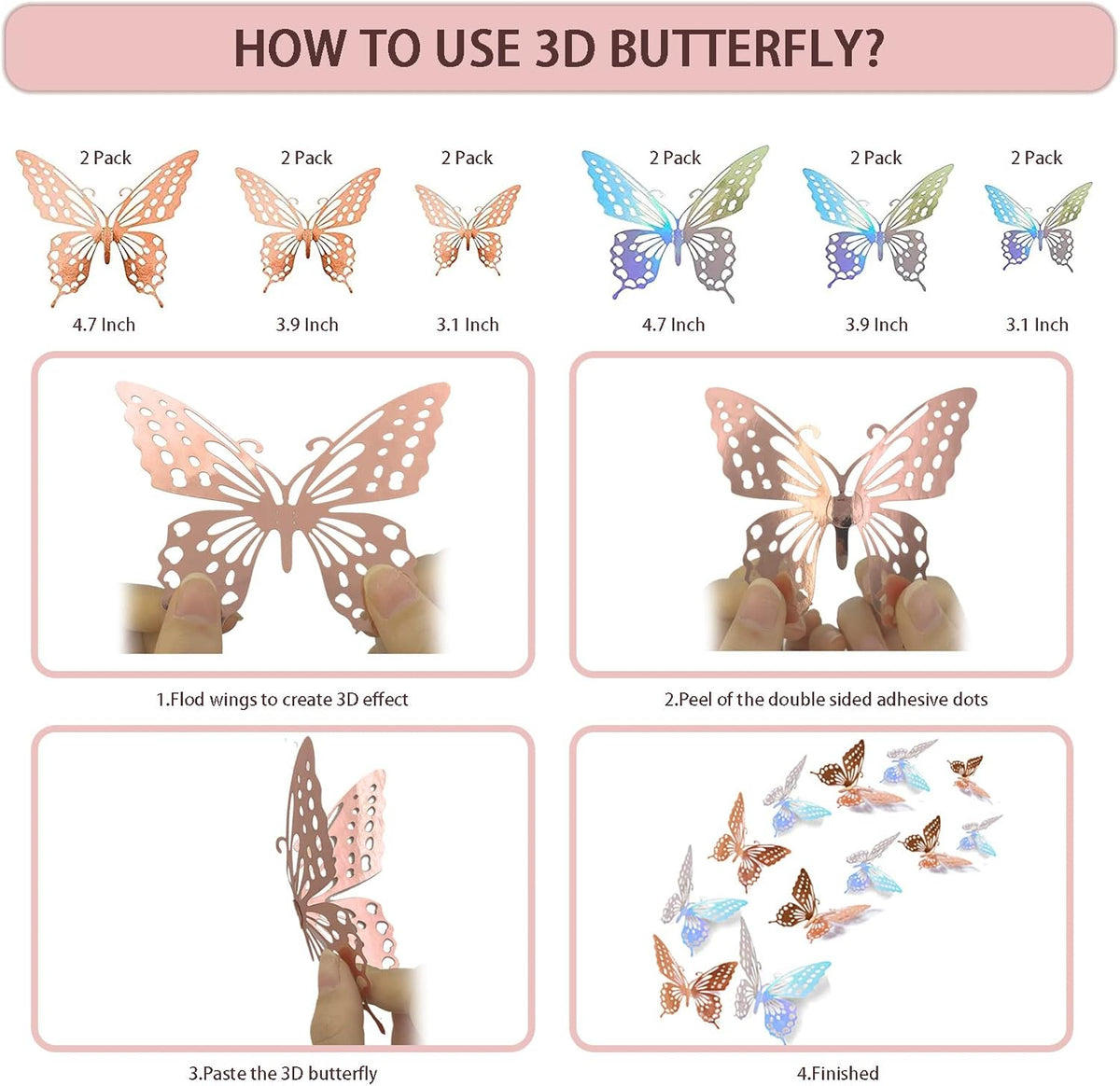 236 Pcs Birthday Decorations For Women, Rose Gold Party Decorations Kit For Girls Or Women - Butterfly, Hanging Swirl, Balloon Stand, Sash, Tiara, Banner, Balloon, Tableware For 25 Guest