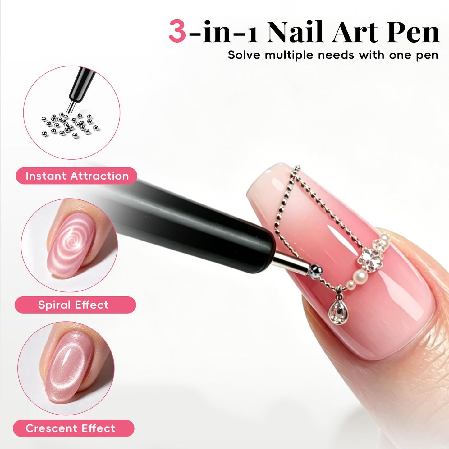 GricelnSV Cat Eye Magnet Set: 14 PCS for nails