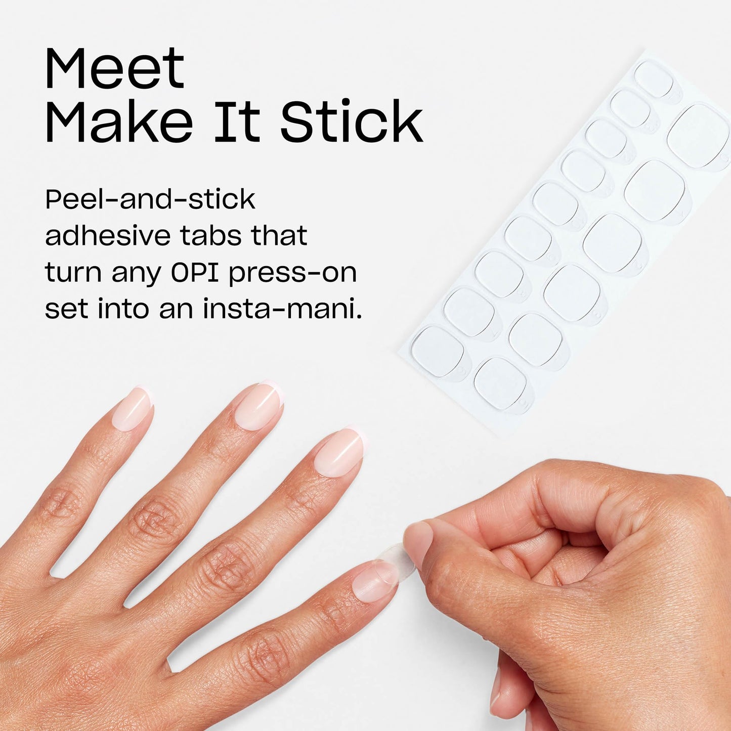 OPI Make It Stick Nail Adhesive Press-On Tabs