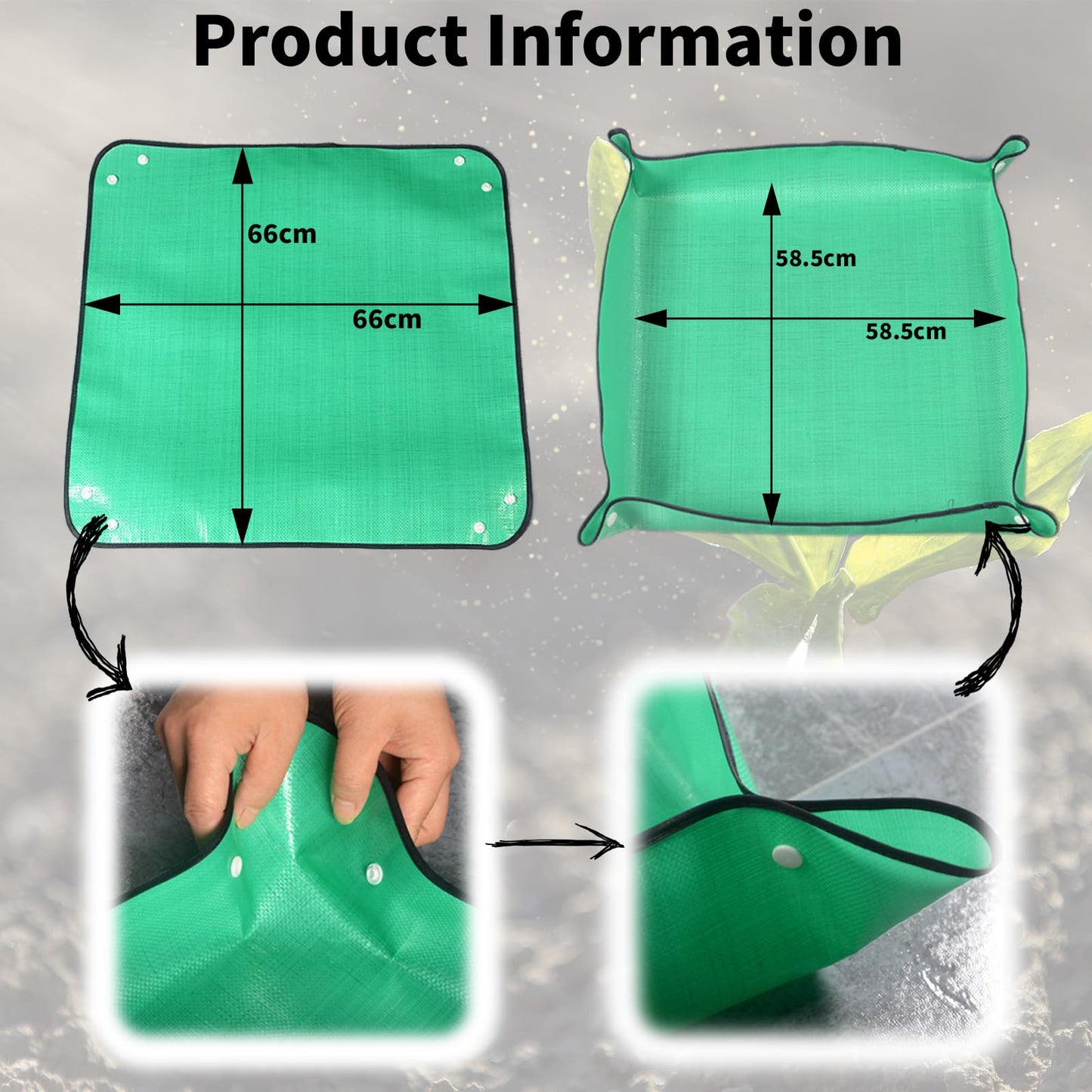 2026 Upgraded All-in-One Gardening Tool Kit: Thickened Repotting Mat, 12-Hole Punch Tools, Handheld Seed Planter & Spreader, 10 Pcs for Precise Sowing Indoor/Outdoor Ideal Gift for Planting Enthusiast