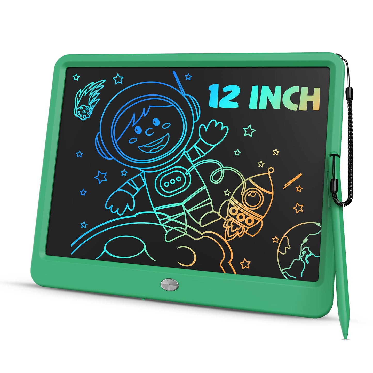 TEKFUN Toys 12" LCD Writing Tablet for Kids Ages 3–8, Drawing Tablet Toy for Boys & Girls, Easy Way to Keep Kids Busy, Mess-Free Doodle Board for Travel, Learning & Play