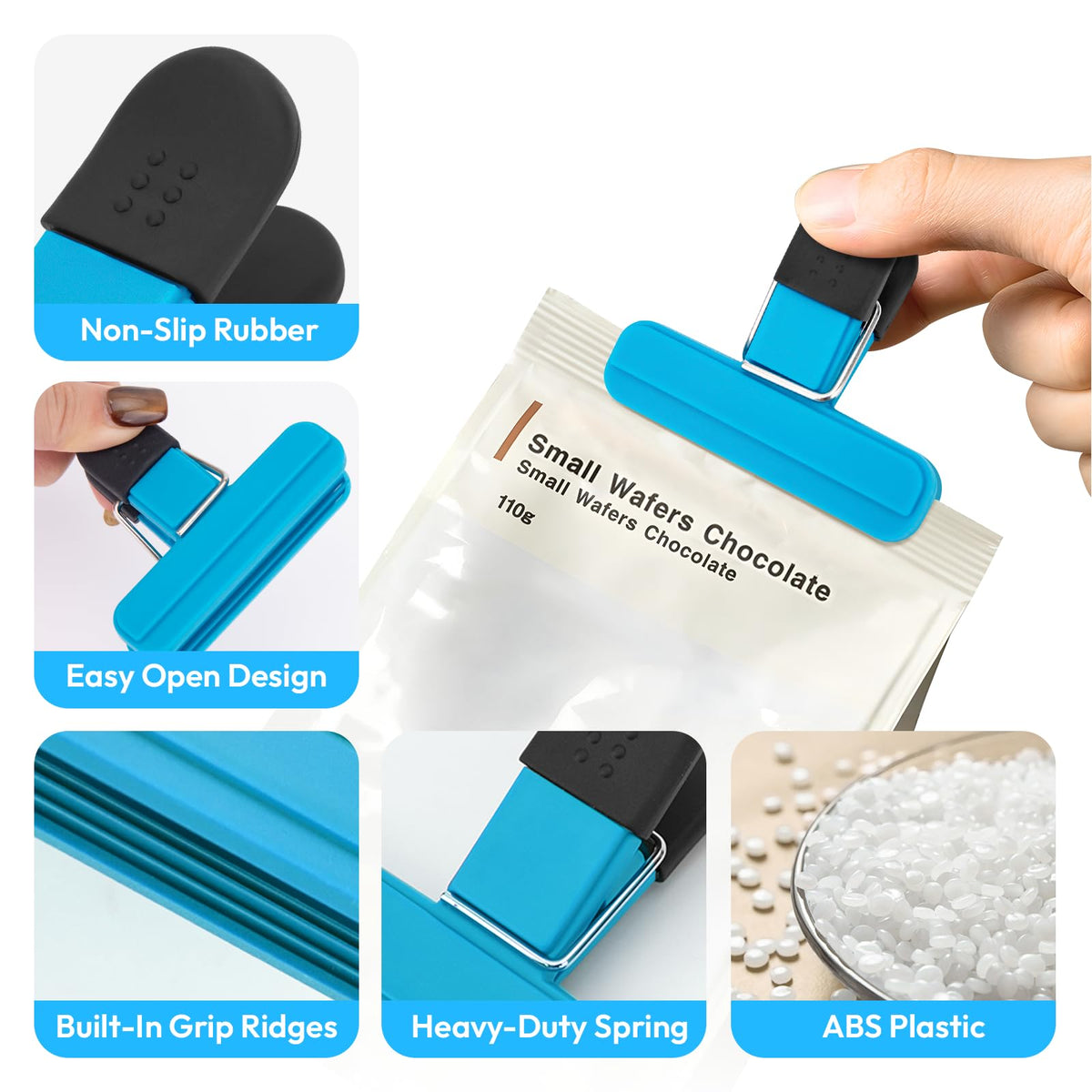 24 Pcs Chip Clips (24 Count)