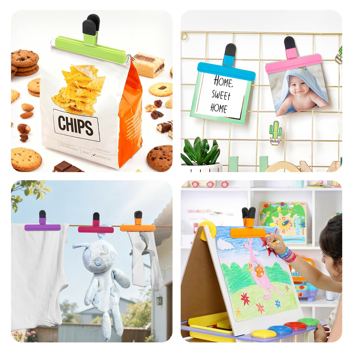 12 Pcs Chip Clips (12 Count)