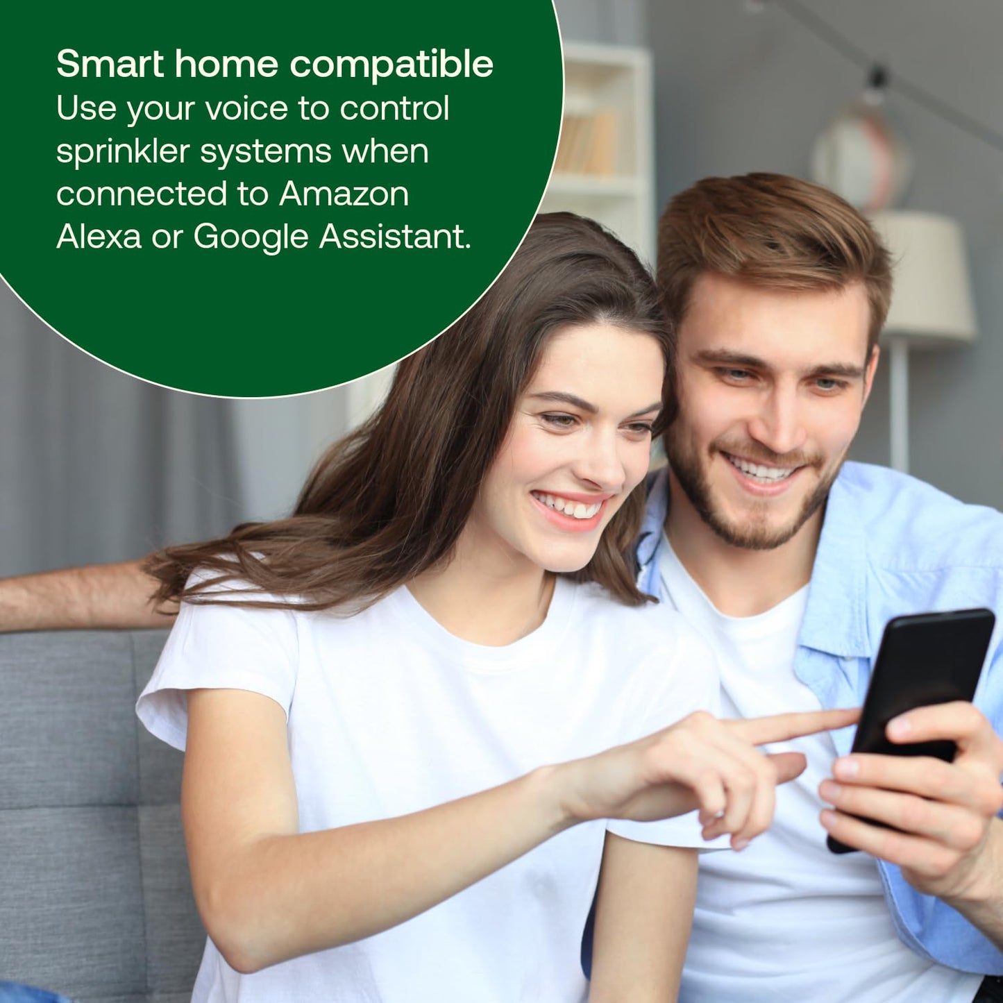 Rain Bird ARC6 App-Based Indoor Smart WiFi Irrigation Sprinkler Timer/Controller, 6-Zone/Station, EPA WaterSense Certified, Compatible with Alexa, Indoor 6-Station