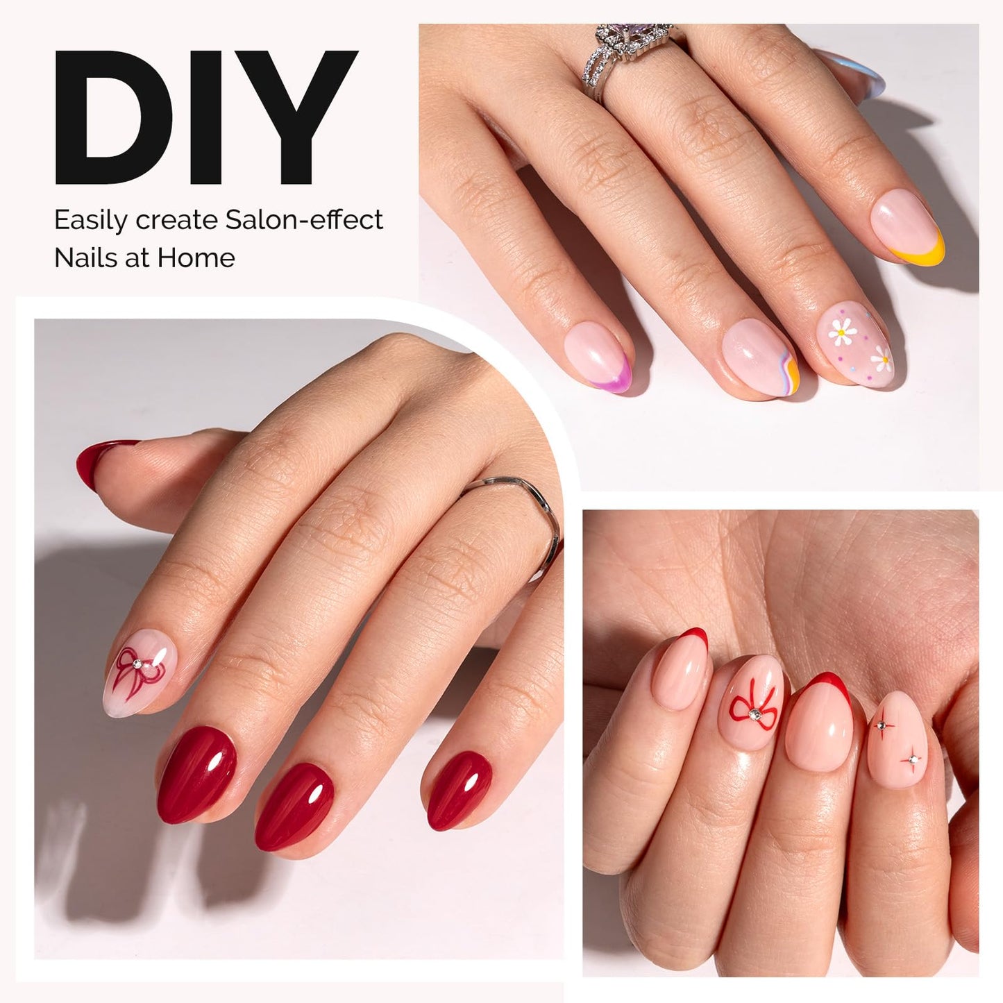 MelodySusie Extra Short Almond X Nail Tips - 600Pcs 15 Sizes Clear Acrylic, Half Matte Full Cover Press on Nails for DIY Extension & Salon Use, Pre-Shaped for Long-Lasting Manicure