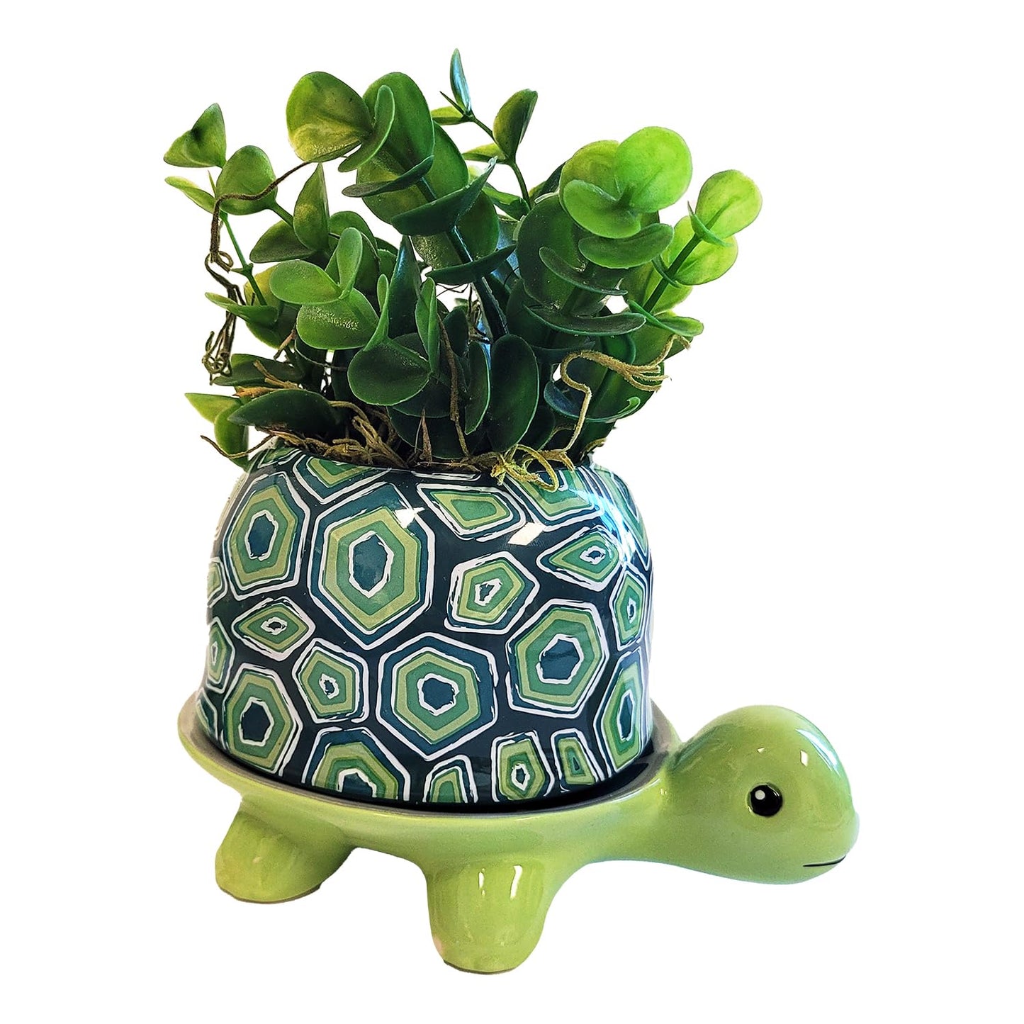 Streamline Imagined Footsie Planter - Turtle