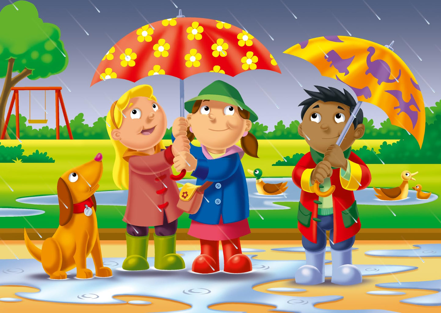 Ravensburger My First Puzzles: What's The Weather? (6: 8: 10 & 12 Piece) Jigsaw Puzzle for Kids - Every Piece is Unique, Pieces Fit Together Perfectly - MESH Accredited