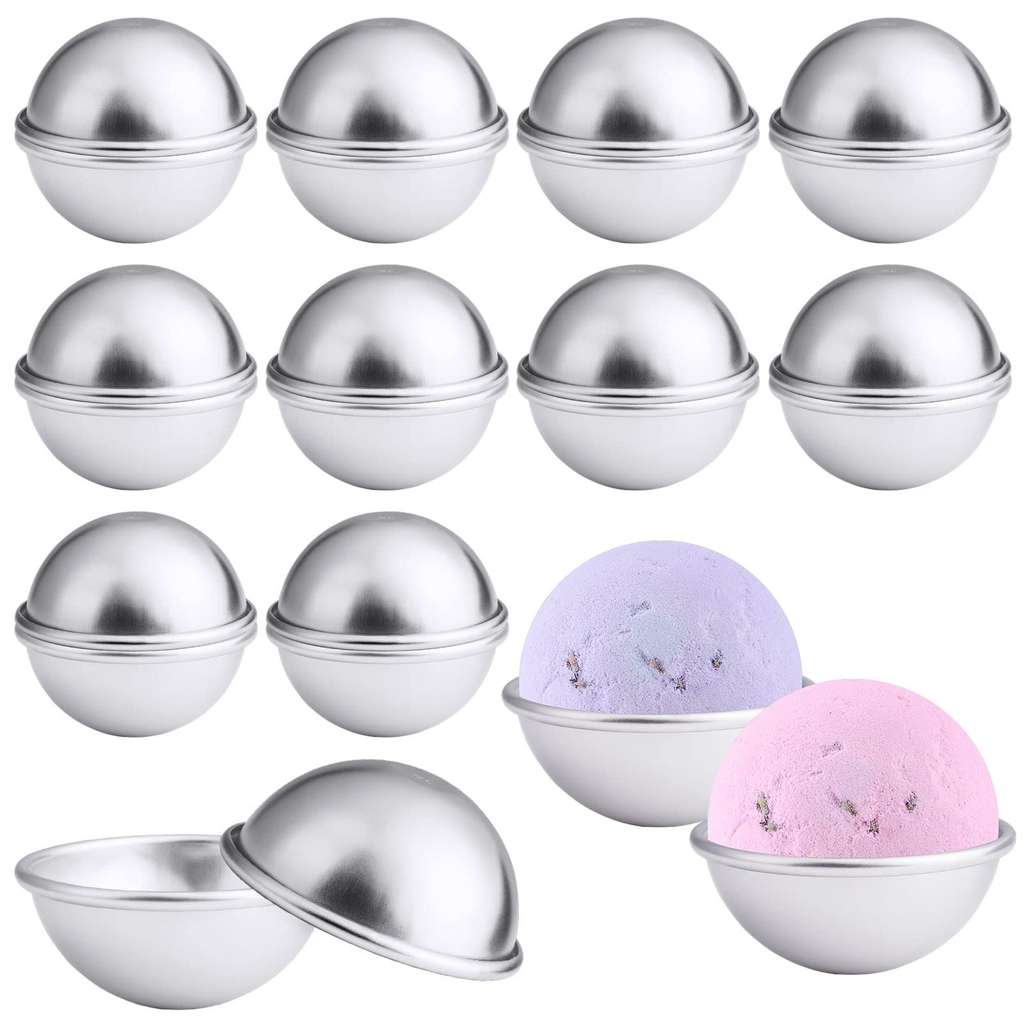 20PCS 10 Set Bath Bomb Mold Kit, Soap Mold & Bath Bombs Press for DIY Making Supplies