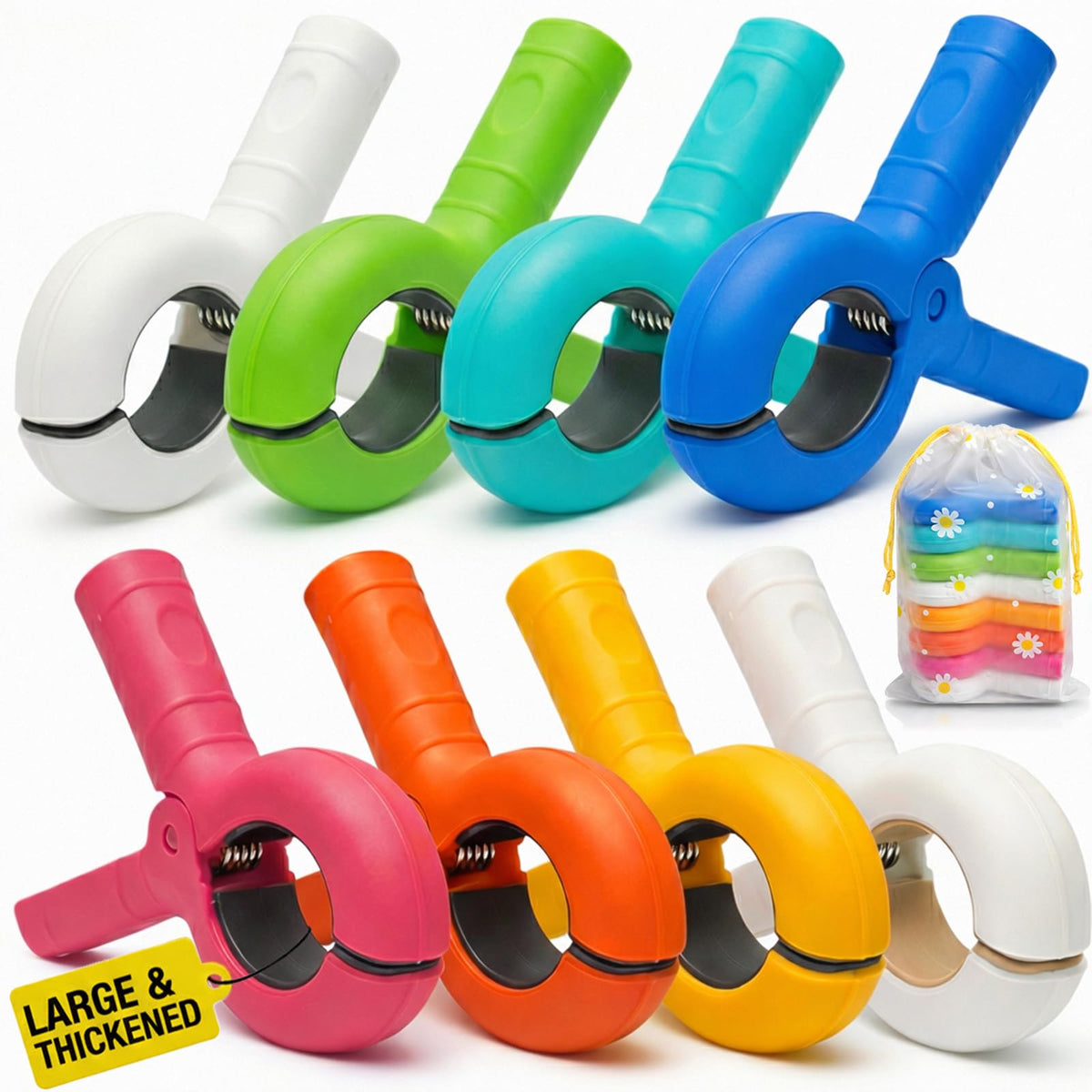 Large Beach Towel Clips for Beach Chairs