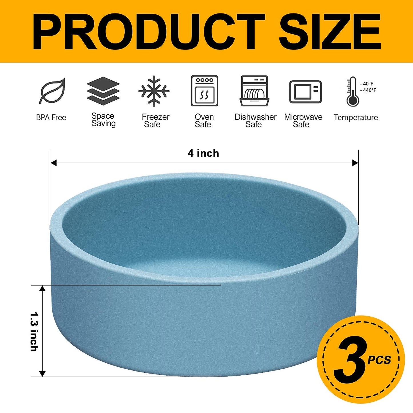 Egg Poacher Set of 3, Silicone Egg Poaching Cups with Lids for Microwave Egg Cooking, Toaster Oven Air Fryer Egg Mold Nonstick Poached Egg Maker