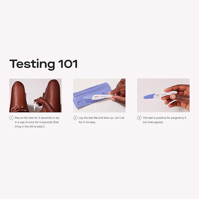 Modern Fertility Pregnancy Test | High-Sensitivity at-Home Test is 99% Accurate and Can Be Used 6 Days Before Your Missed Period, FSA HSA Approved | Includes 4 Tests