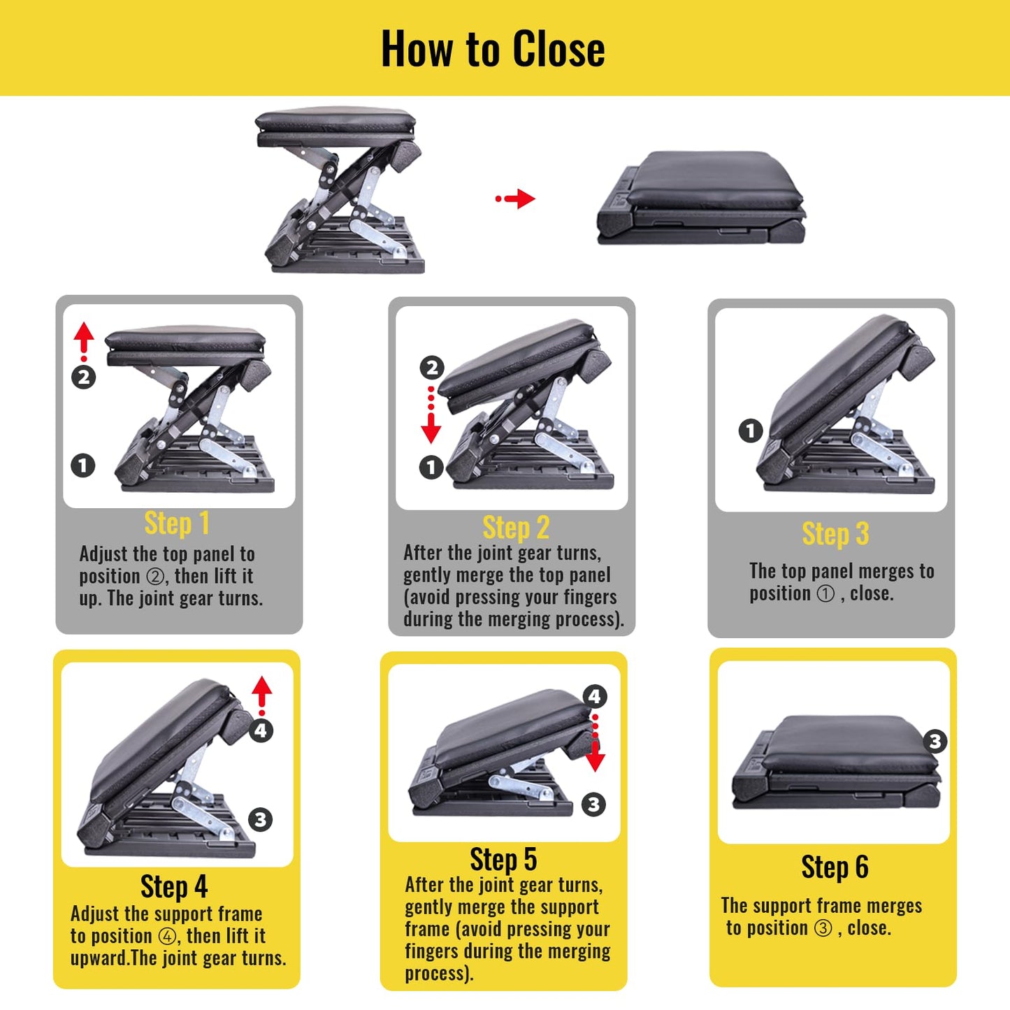 Foot Rest for Under Desk at Work Enlarged, Ergonomic Footrest with Adjustable Height and Angle, Foldable Foot Stool with Removable Pad Massage Beads for Office Gaming Chair Black