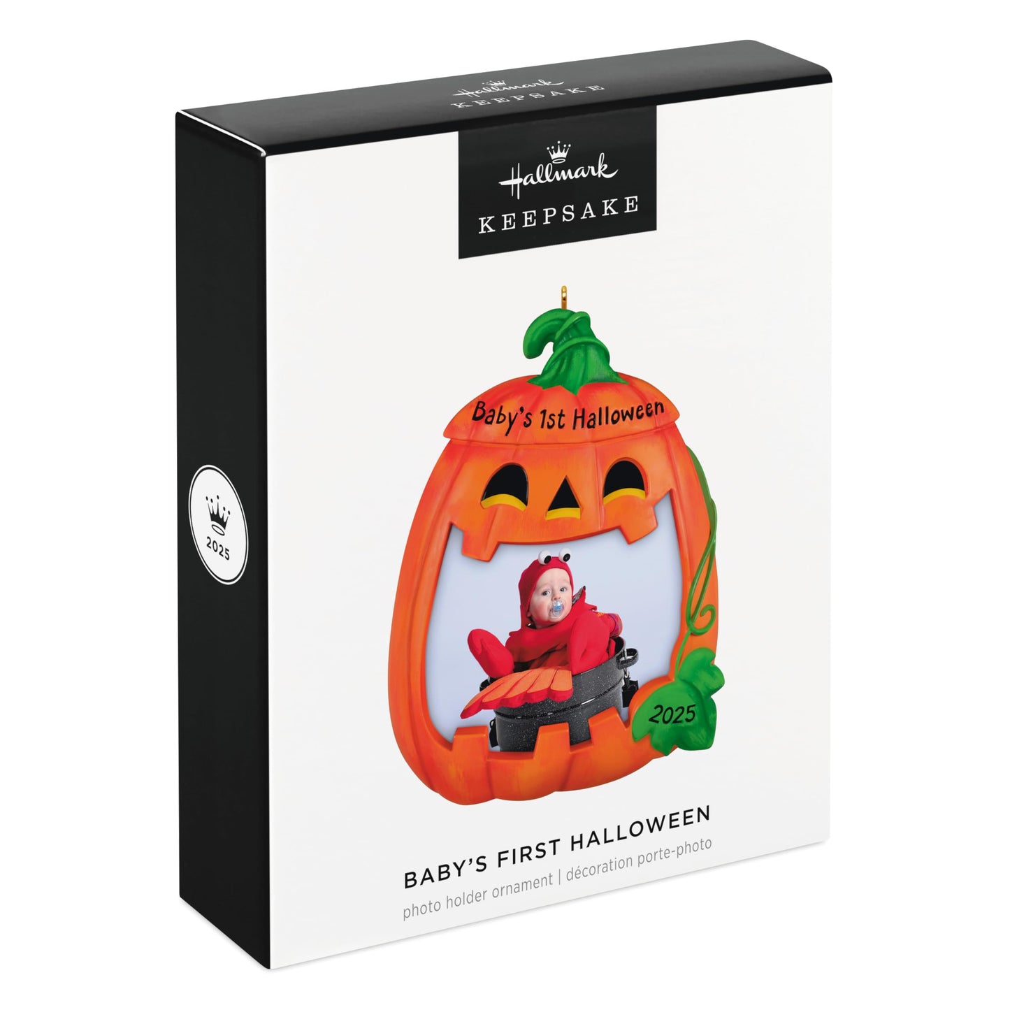 Hallmark Keepsake Halloween Ornament 2025, Baby's First Halloween 2025 Photo Frame, Halloween Decorations