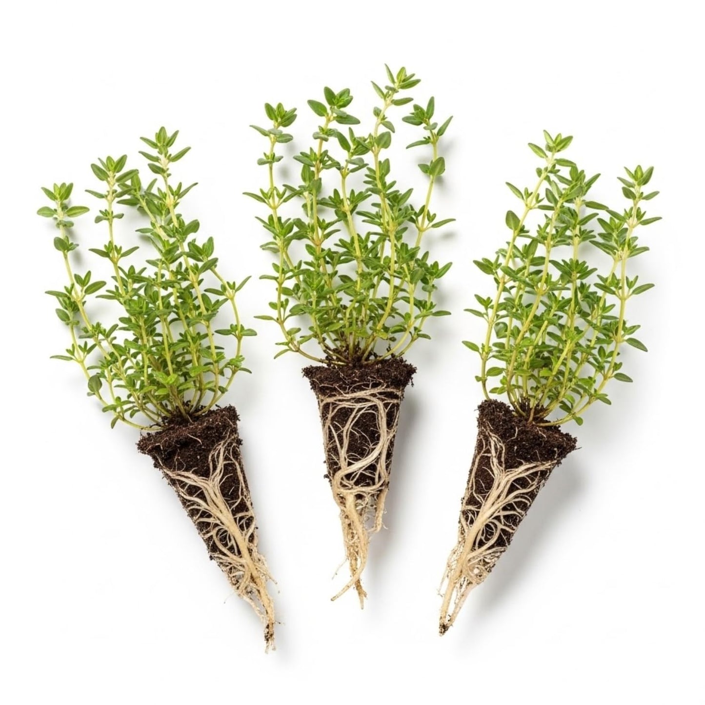 Sets 3 Lemon Thyme Plants, 3-6 Inch Live Lemon Thyme for Planting, Fragrant Culinary Herb for Indoor Outdoor Gardening