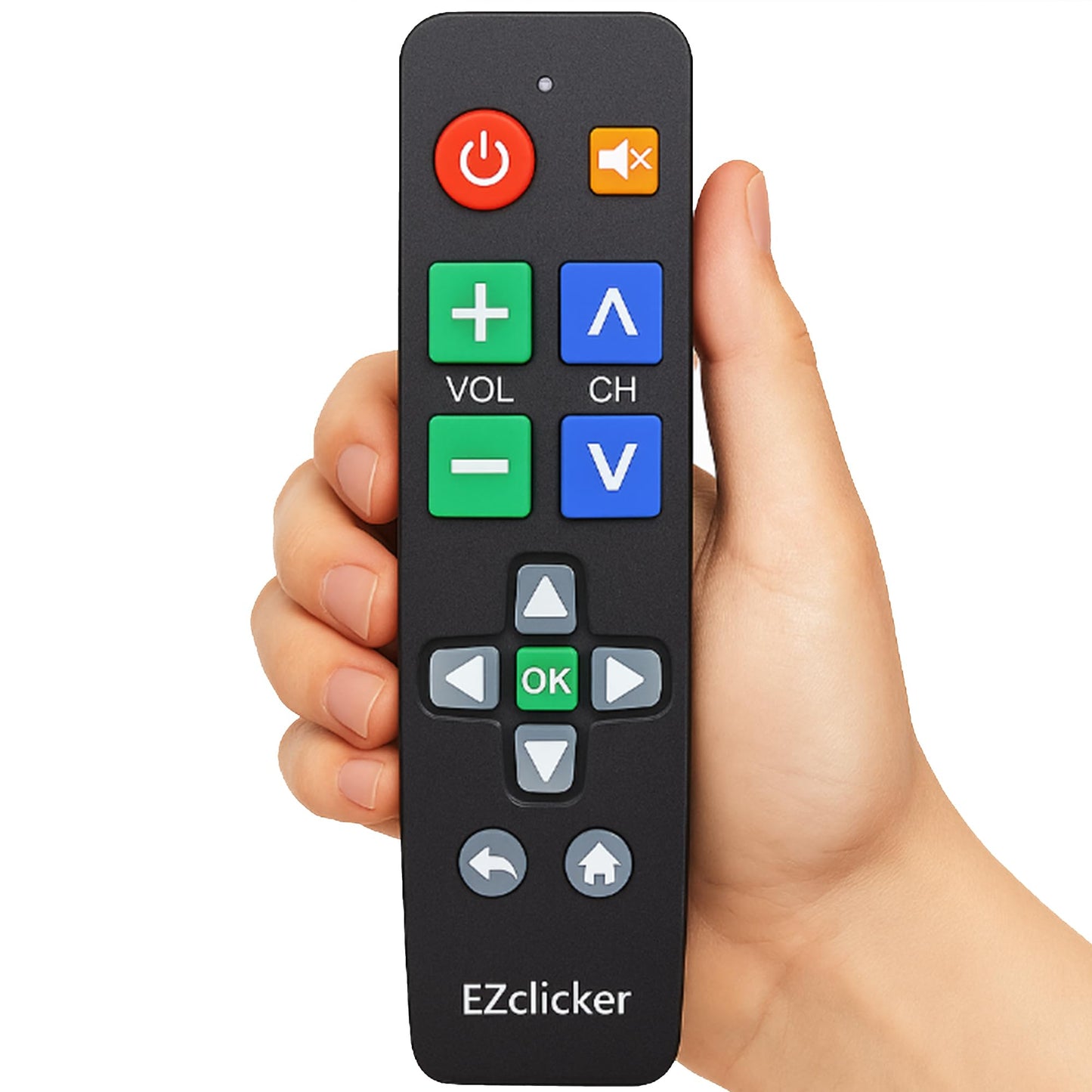 LG Replacement TV Remote Compatible with LG TV's ONLY (Black) Big Button, Simplified and Easy to Use (2xAAA Batteries not Included)