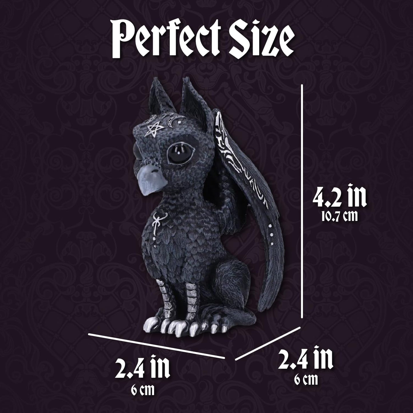Nemesis Now Griffeal Gothic Occult Statue – Witchcraft Altar Decor, Hand-Painted Fantasy Figurine