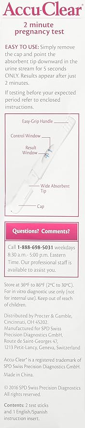 Pregnancy Test-2 Count