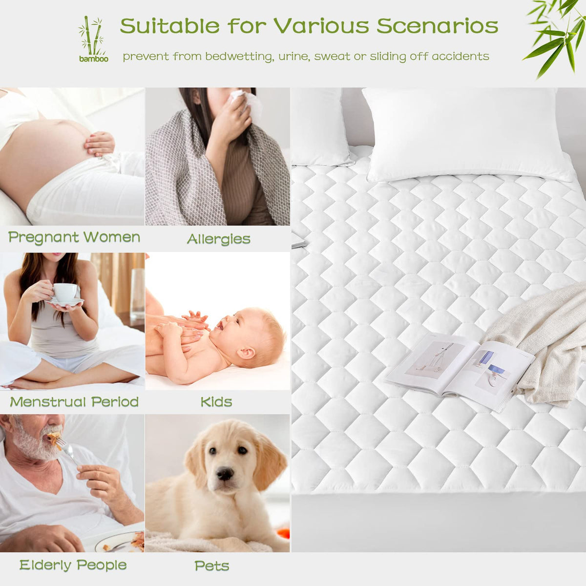 Full Mattress Protector Waterproof
