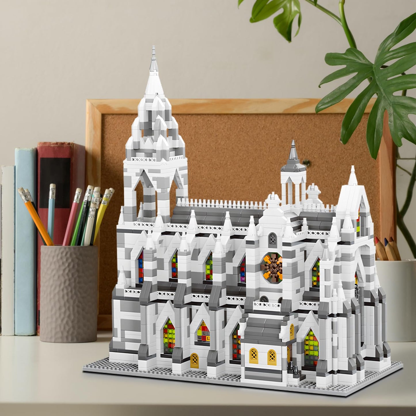 YCJZXMS Miniature Building Blocks Cologne Cathedral Model Set (3598 Pieces) - Building Toys, Suitable for Children and Adults as Gifts
