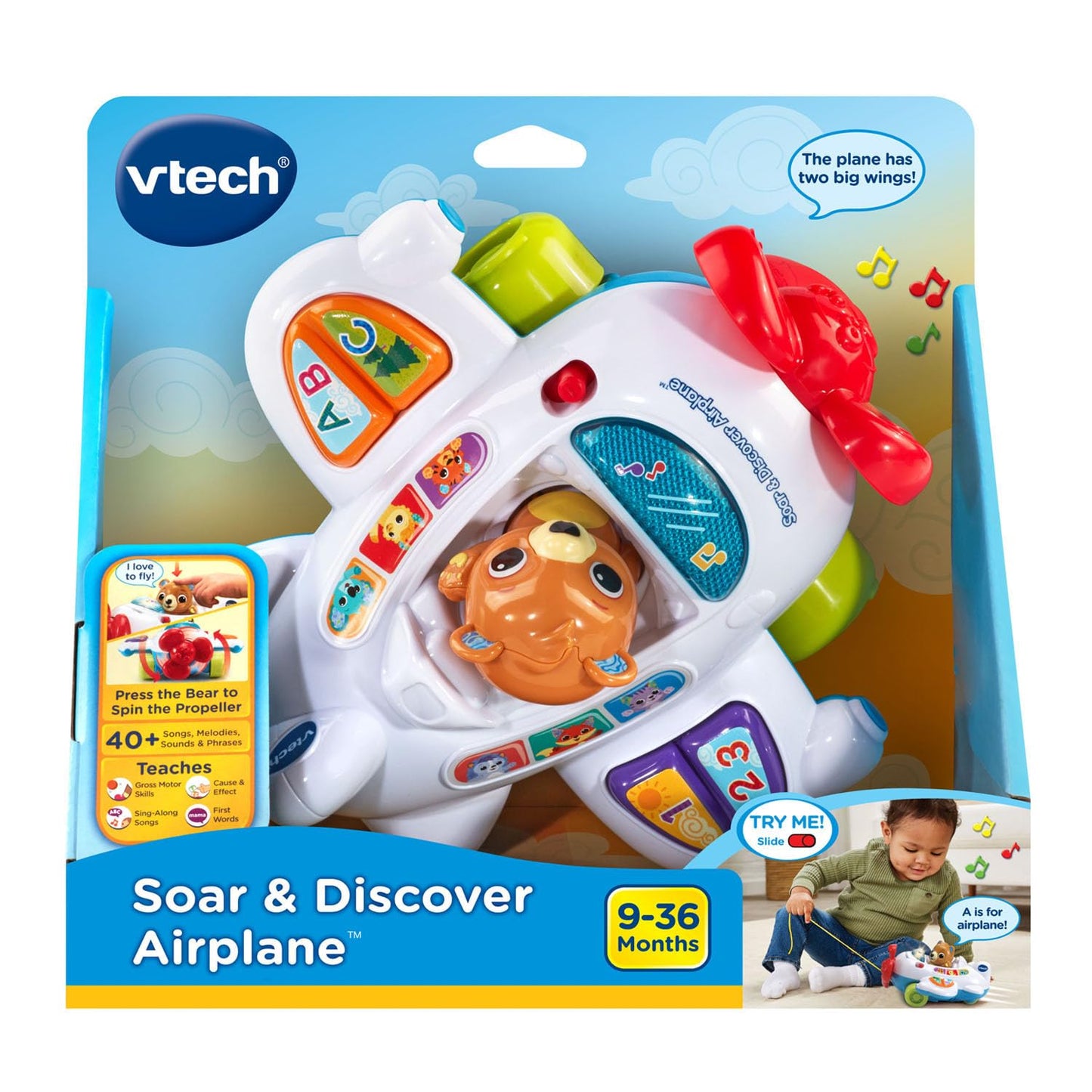 VTech Soar and Discover Airplane
