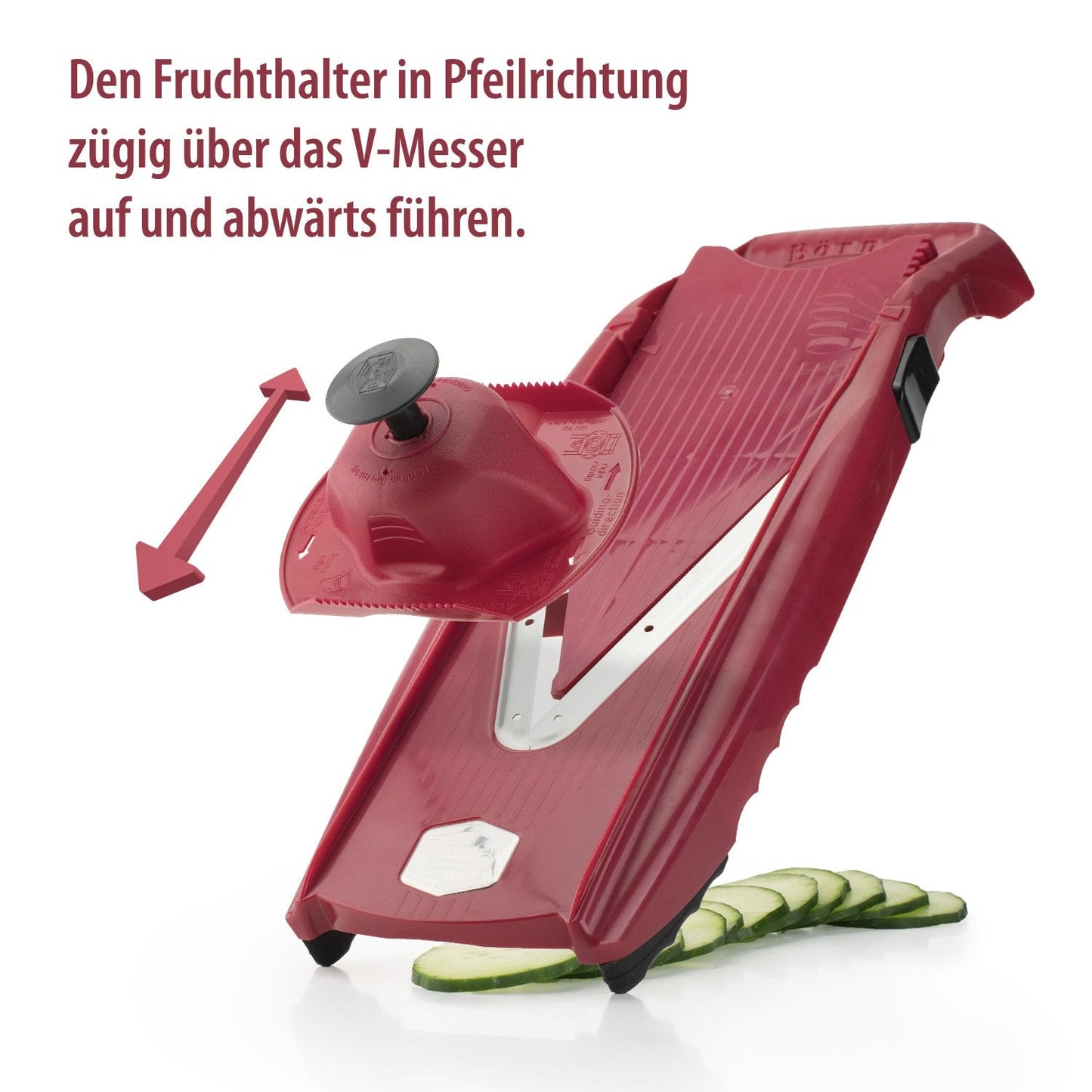Swissmar Borner V Power Mandoline, V-7000, Red