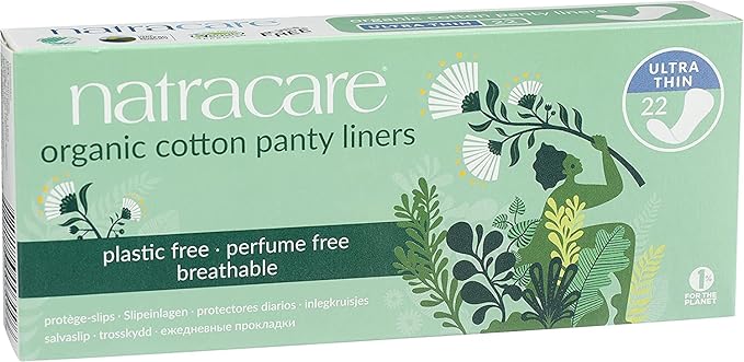 natracare Panty Liners, Cotton, 22 ct, 5 Boxes (110 Liners Total)