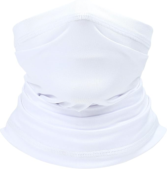 UV Protection Cooling Neck Gaiter Face Mask Scarf for Men - Windproof Neck Cover Bandana Neck Warmer Mask