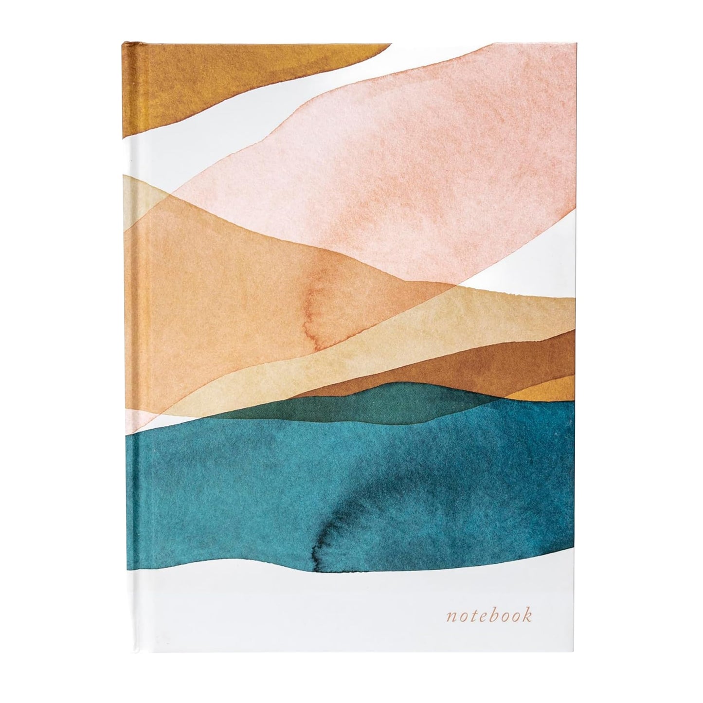 DUNCAN & STONE PAPER CO. Blank Journal Notebook (120 Pages) - Linen Bound Journaling Book for Writing Notes & More - Flat Lay Diary Journal – Giftable Lined Notebook Journals