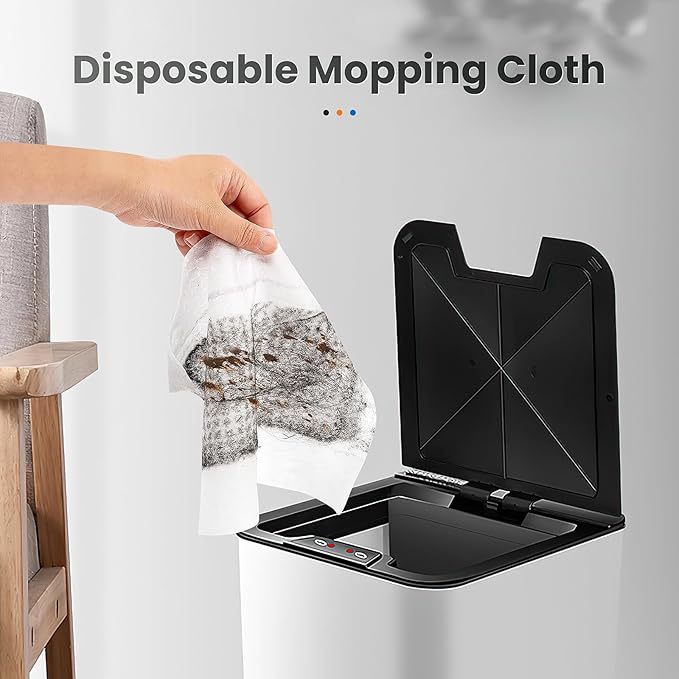 60 Count Dry Sweeping Cloths Compatible with Swiffer Sweeper Heavy Duty Pet Pads Refills Cleaning Dust and Hair,Disposable Mop Pads Refills