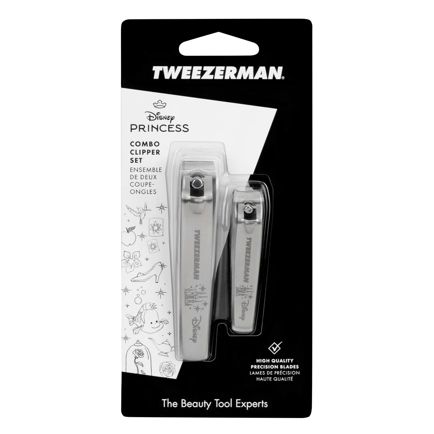 Tweezerman Happily Ever After Combo Set with Fingernail and Toenail Clippers