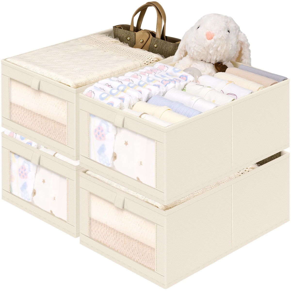 Closet Organizers and Storage (4 Count)