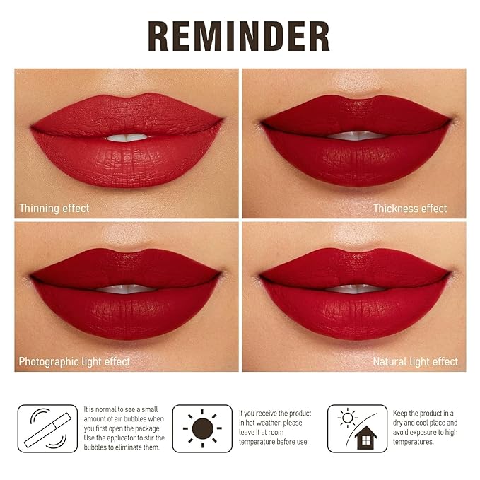MAKI YIKA Purple Lipstick for Women Color Stay Long Lasting Lipsticks, No Smudge Plum Matte Liquid Lipstick Transferproof Cruelty-Free Lip Color |Sugar Plum