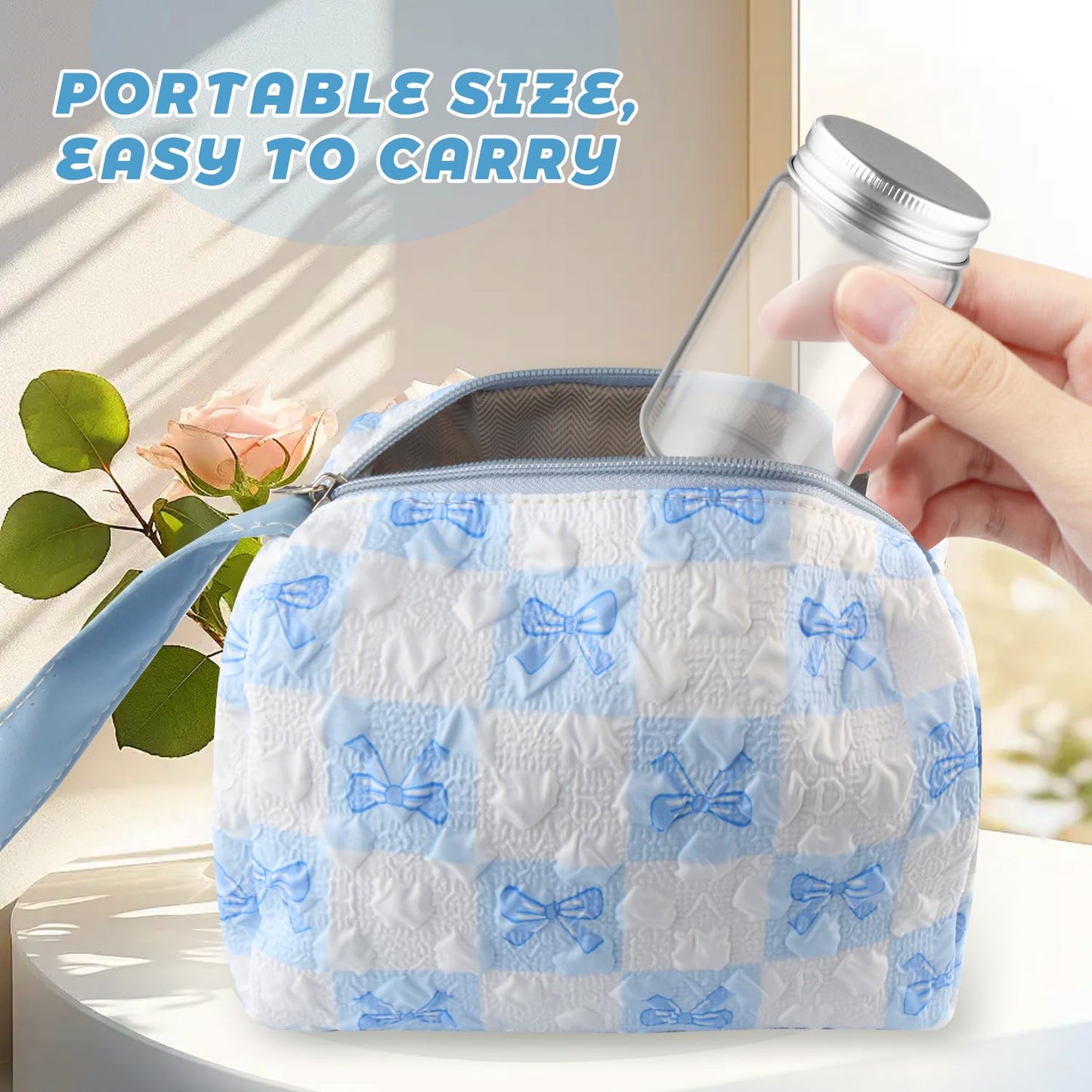 DynnnDy 10Pcs 100ml/3.4oz Mini Clear Mason Jars Empty Glass Bottles with Aluminum Lids Round Containers for Cosmetics,Food Storage,Travel & Crafts