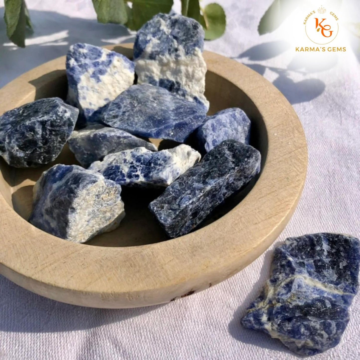 Crystals, Rocks, Jade, Crystals and Healing Stones, Witchcraft Supplies, Healing Crystals, Stones, Healing Stones, Rock Collection, Agate, Raw Stones (Sodalite, 2 Pcs)