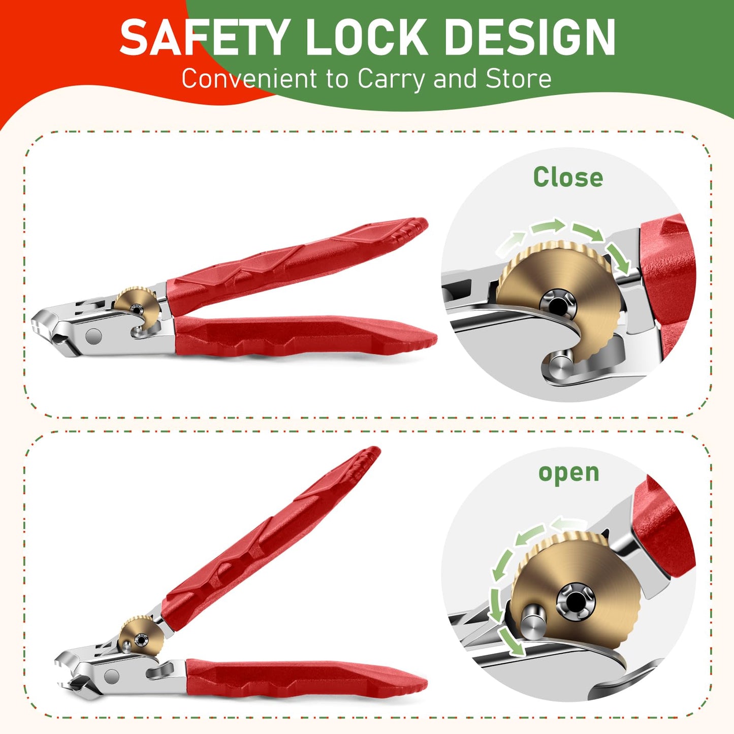 2026 Toenail Clippers for Thick Toenails, Wide Opening Nail Clippers, Heavy Duty Ingrown Toenail Clippers Nail Cutters, Ultra Sharp Slanted Nail Clippers with Long Handle