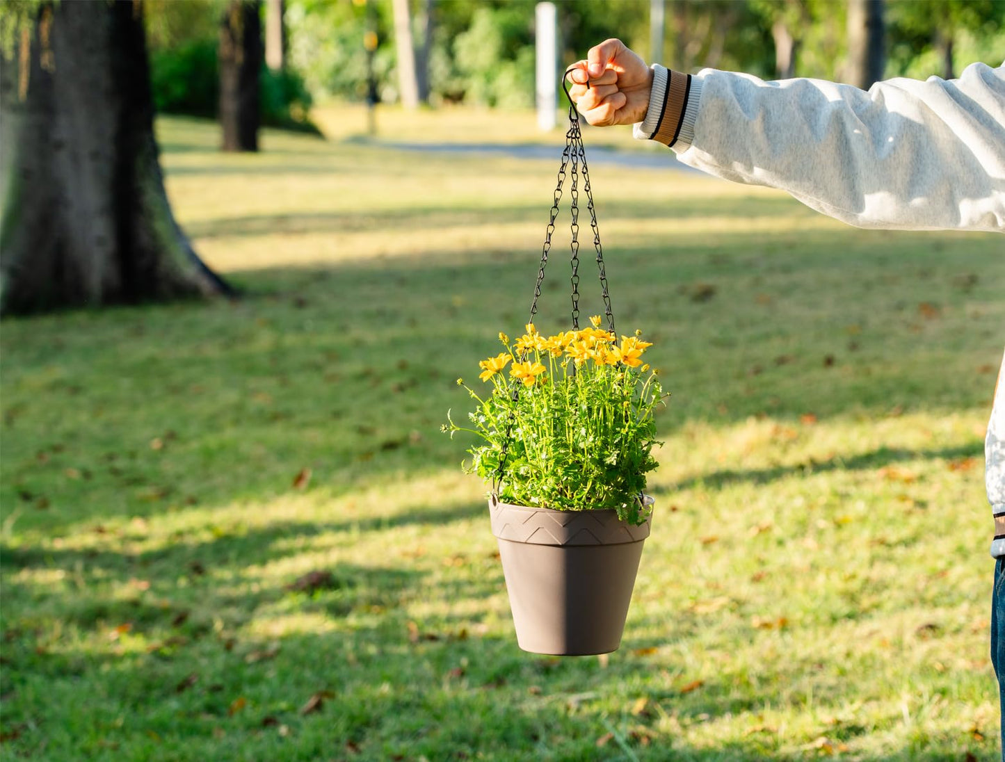 Melphoe Hanging Planters Outdoor and Indoor