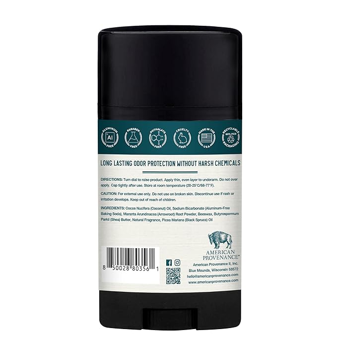 American Provenance Oud Wood & Spruce, Bourbon & Vetiver and Sandalwood & Bergamot Deodorant Bundle