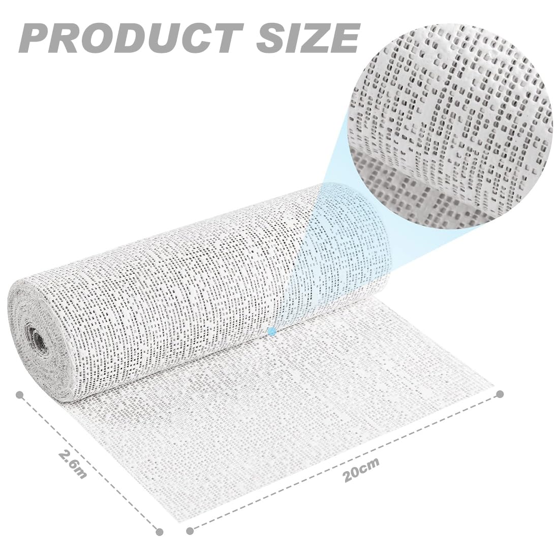 Plaster Cloth 5 Pack Plaster Gauze Bandage Roll Plaster of Paris for Crafts Belly Cast Art Project Mask Making Sculptures and Body Casts, 7.9inch X 106 inch