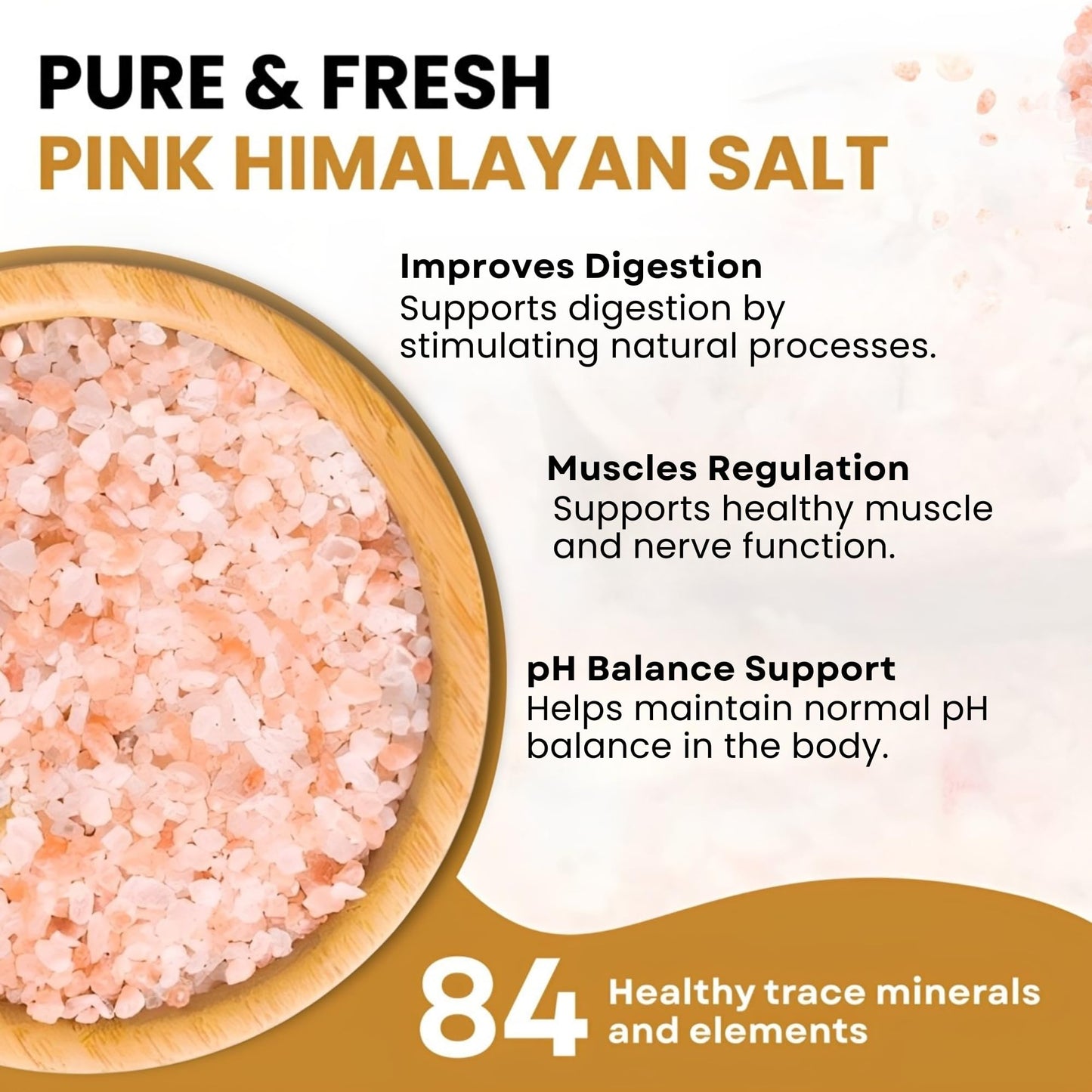 Fàtima Pink Himalayan Salt | 100% Pure & Mineral-Rich Coarse Himalayan Pink Salt Crystals | Natural, Non-GMO, Fine Grain for Grinder Refill, Cooking, Seasoning & Table Use | 20 Oz