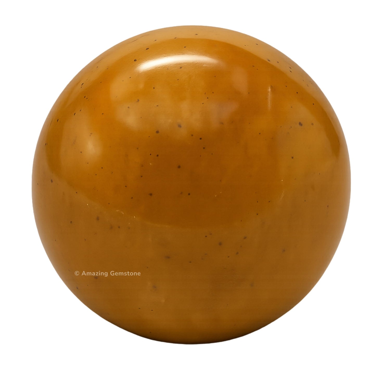 Amazing Gemstone Yellow Jasper Crystal Ball with Stand - 2 Inches Crystal Sphere Meditation Balls for Witchcraft and Decorative Balls