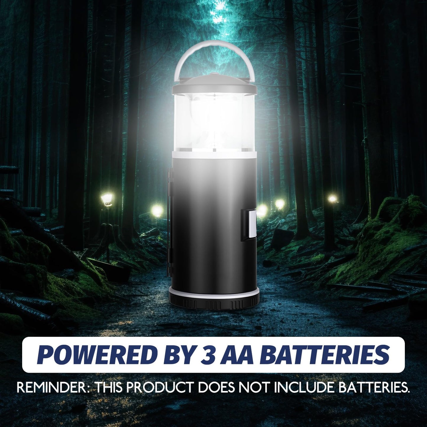 4 Pack Hunting and Fishing Gifts for Men/dad, LED Camping Lantern with 15pcs Multi Tool Kit Portable Emergency Lantern with Screwdriver for Outdoors Father's Day Birthday Present for Dad