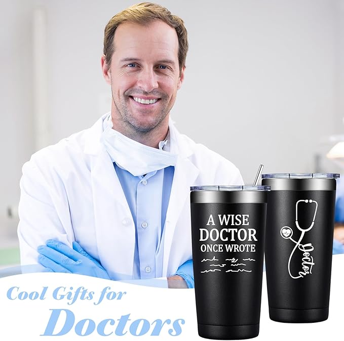 Doctor Gifts for Men Women - Doctor Appreciation Gifts - Doctors Day, Graduation Gift for Doctors, Dr - 20oz Tumbler